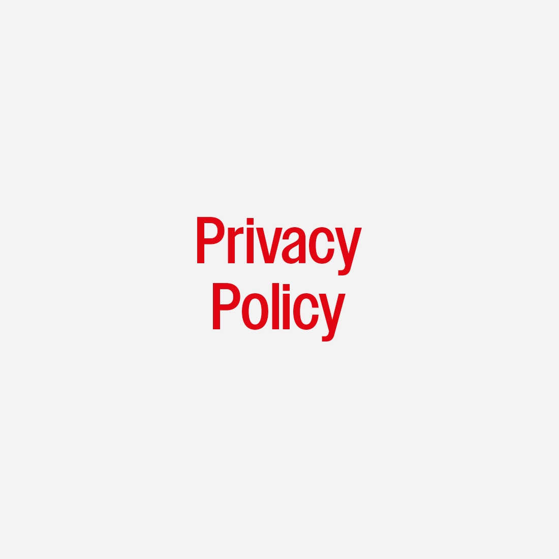 SIDI Privacy Policy